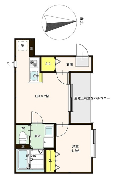 ヴィラ.アンジュの間取り