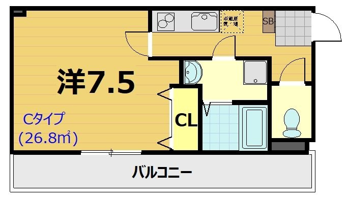 MON・REVEの間取り