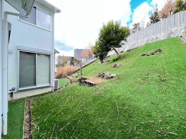 彩都あさぎ2丁目戸建の庭