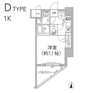 【間取り】 | エスリード泉プレステージ