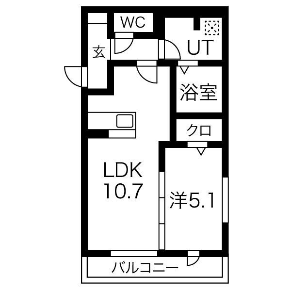 ルラシオン里町の間取り
