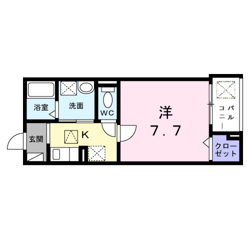 ヒカルサ京都伏見深草の間取り