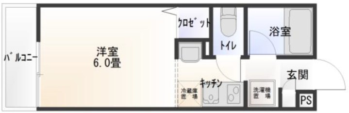 デュオメゾン蒲田の間取り|間取りです。