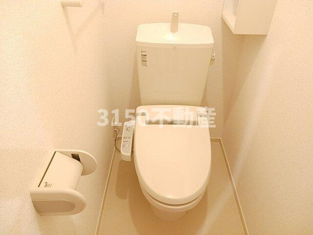 グラン　ソレイユⅠのトイレ|清潔感のあるトイレです