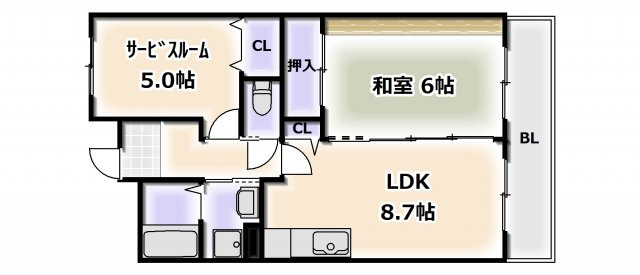 【間取り】 | ソラーレN