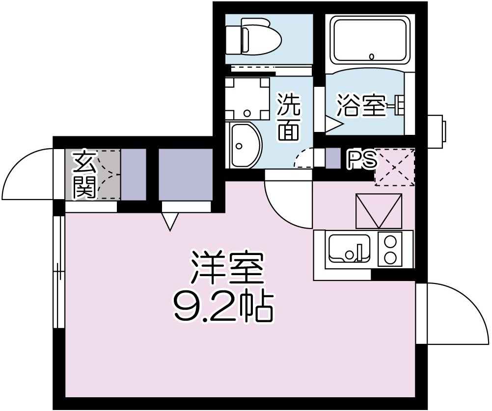 エスパーダ前野町 の間取り|間取りです。