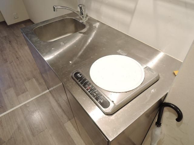 足立区千住４丁目の賃貸マンションのキッチン