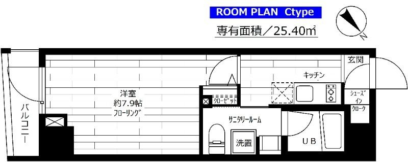 ステージファースト駒沢の間取り