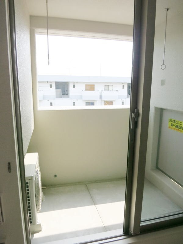 ラフレシール(簔川)のバルコニー