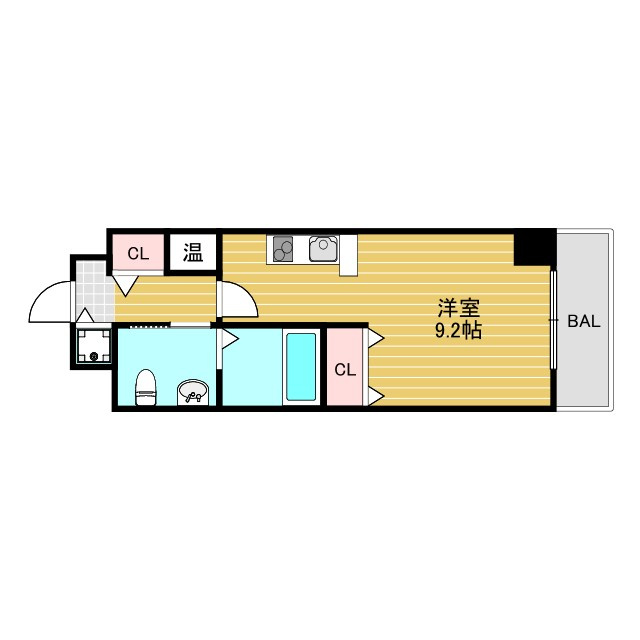 セレブコート木川の間取り