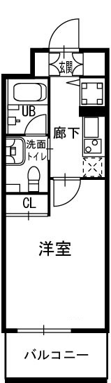 ウィズ丸子通 の間取り|間取りです。