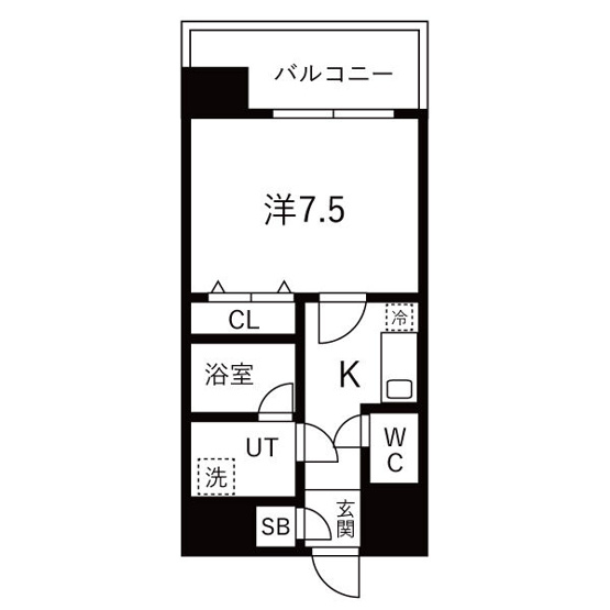 【間取り】 | グランシス高井田