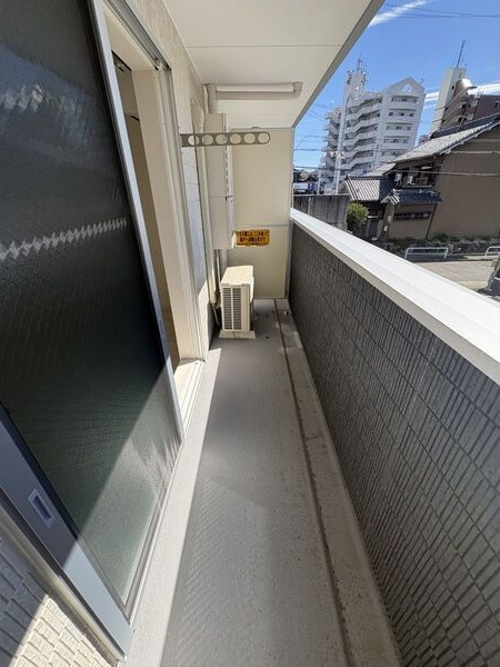フルール野並のバルコニー