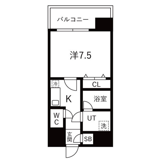 【間取り】 | グランシス高井田