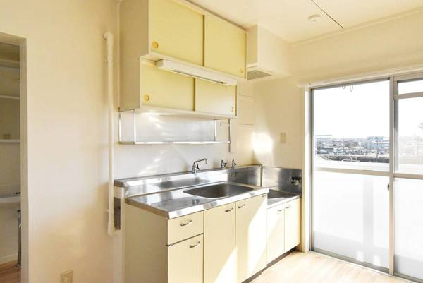ビレッジハウス石岡1号棟のキッチン|ビレッジハウスの同一物件・同一タイプの間取りの写真です