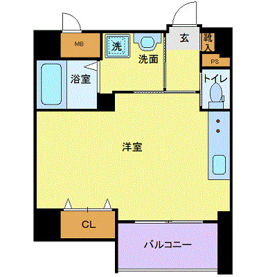 エルミスタ三の丸の間取り