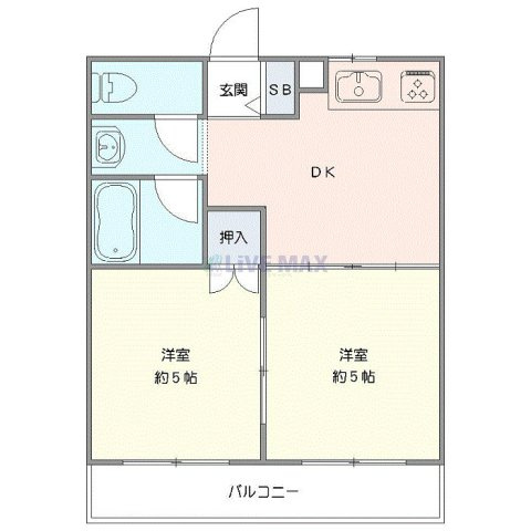 ロイヤルハイム野原の間取り