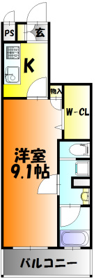 OWLSTYLE UCHISANGEの間取り