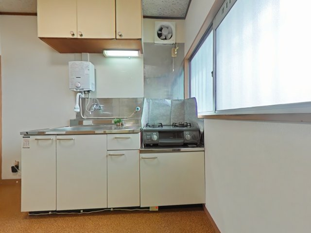 長山アパートのキッチン|キッチンでお料理をお楽しみください