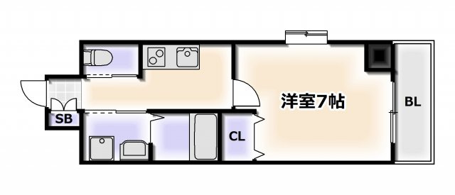 【間取り】 | Huttenwerke Osaka Namba