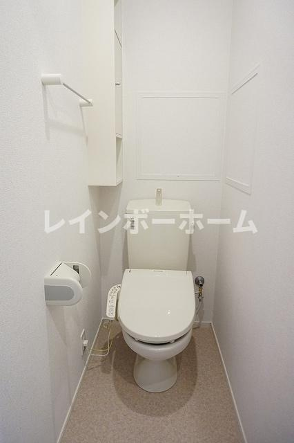 ニューサンモール・アゼリアＢ【非対面対応】接客・申込・契約オンライン！LINE×相談可！のトイレ|コンパクトで使いやすいトイレです