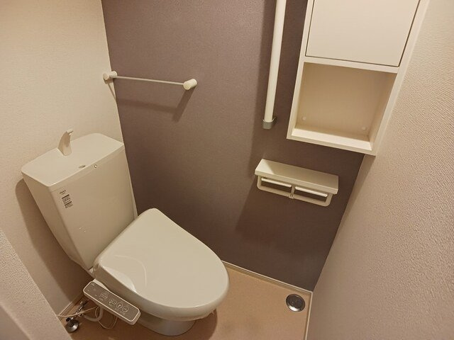 エクセルハイツ　モアのトイレ|ゆったりとした空間のトイレです