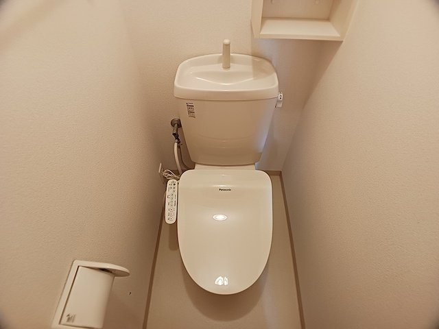 ガーデンヒルズのトイレ|シンプルで使いやすいトイレです