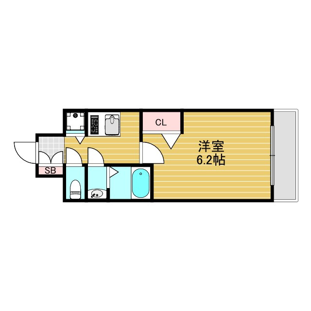 プレサンス東三国駅前グランクラスの間取り