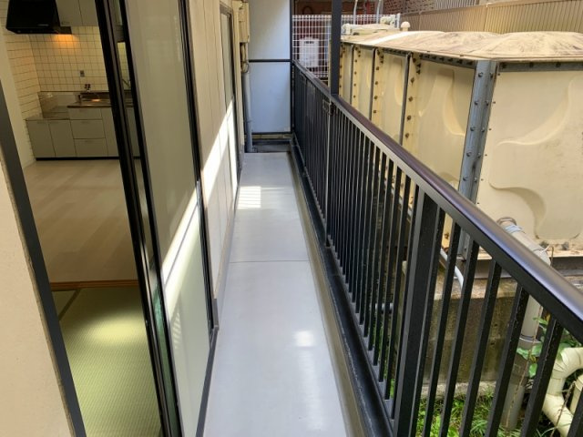 GARDEN TREE岡町のバルコニー