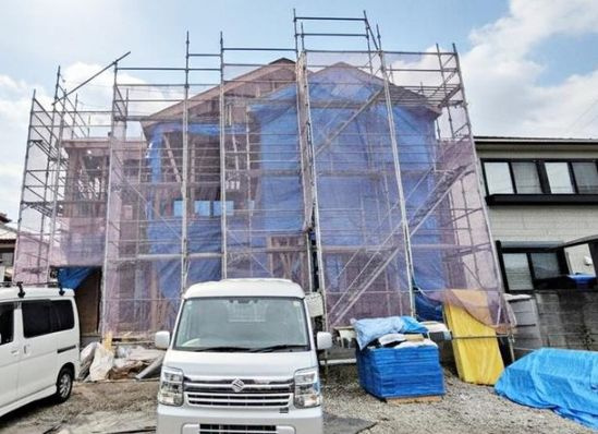 リガーレ高崎市井野町1期　1号棟の前面道路含む現地写真|前面道路含む現地写真です
