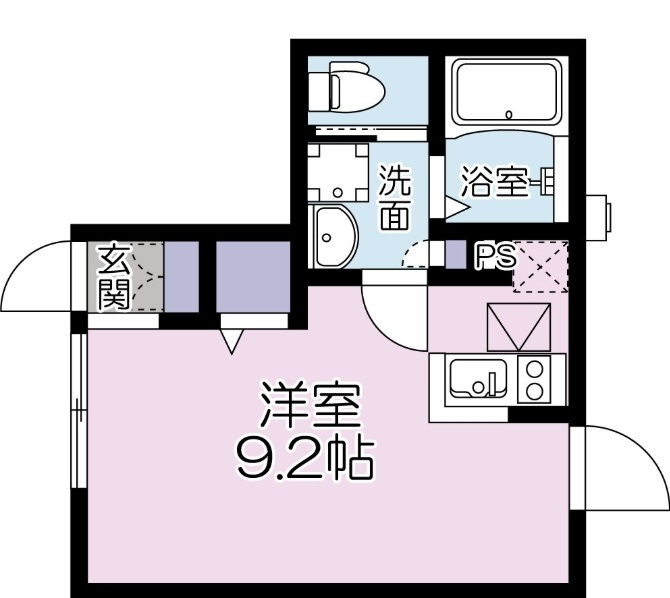 エスパーダ前野町の間取り|間取りです。