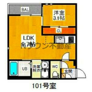 【間取り】 | Grandtic L'AMOUR | 間取りです。
