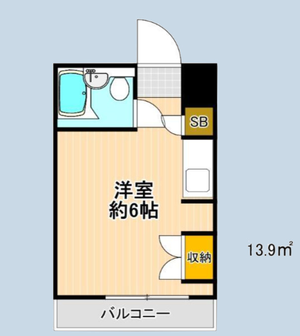 モア府中の間取り