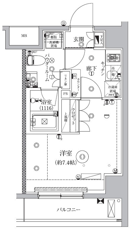 セジョリ武蔵関の間取り