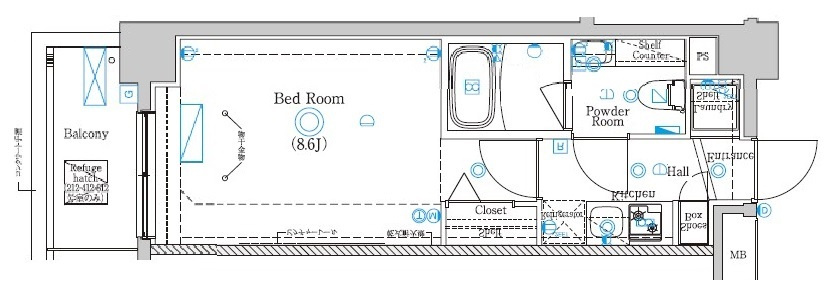 ラフィスタ板橋本町の間取り