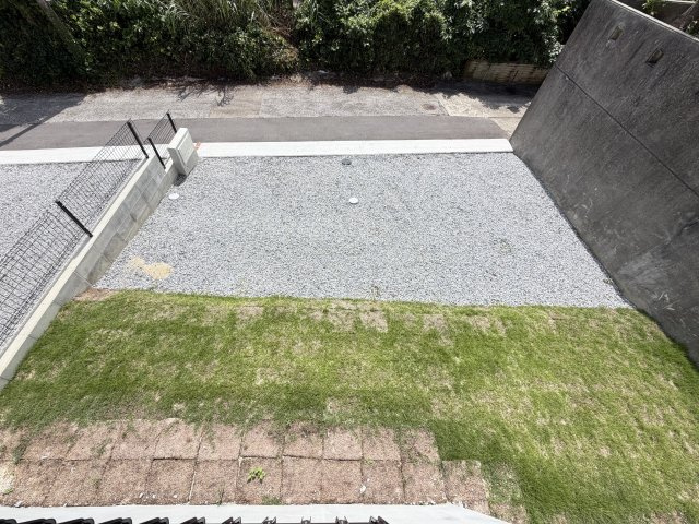 南城市玉城前川（全3棟）1号棟の庭|1号棟　お庭♪