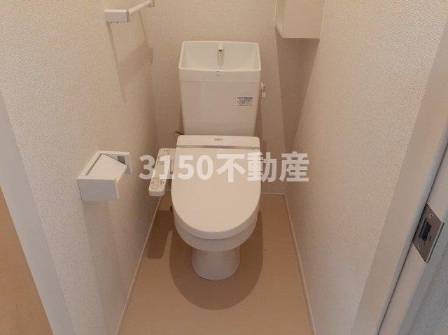 サンコート東塚のトイレ|シンプルで使いやすいトイレです