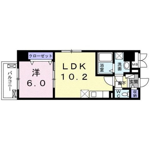 ペニー　レインの間取り