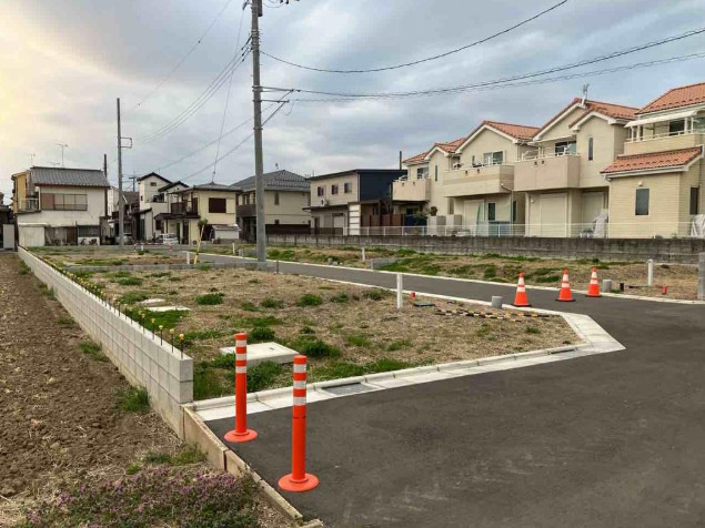 敷地面積34～35坪　売地　川越市木野目11期の外観