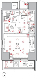 【間取り】 | クレイシアIDZ三田 | 間取りです。