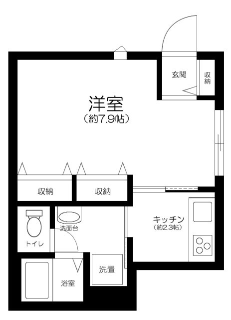 グレイス高砂の間取り