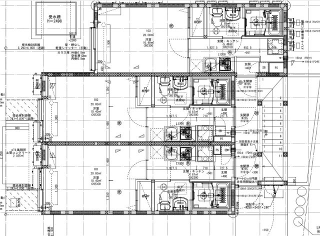 メルティン柏富里の間取り