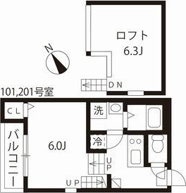 ミライグレースささしまの間取り