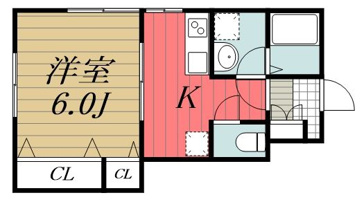 【間取り】 | ナリトモ宮崎B