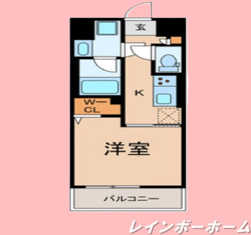 高速インターネットNURO光完備♪高島屋ステーションまですぐ★の間取り