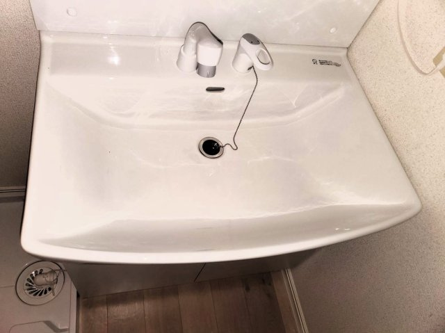サンパレスＦの洗面所
