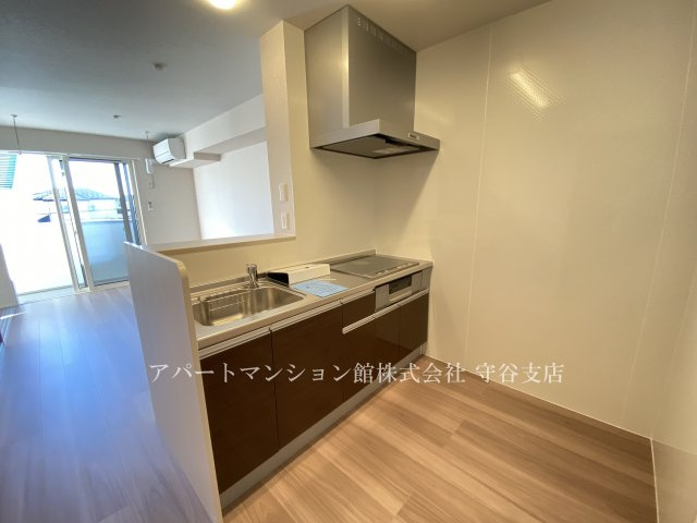 アビタシオンプリュネⅡのキッチン|反転です
