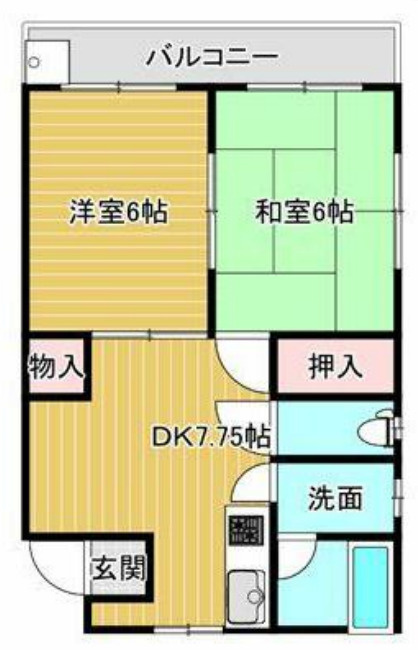 エスポワールメゾンの間取り