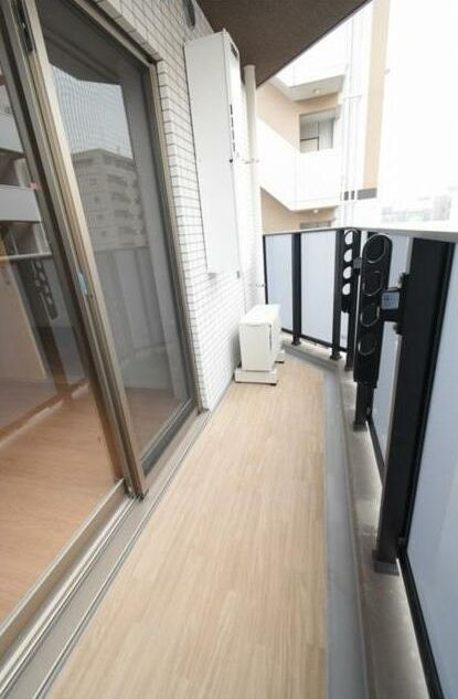 クオリタス本所吾妻橋のバルコニー
