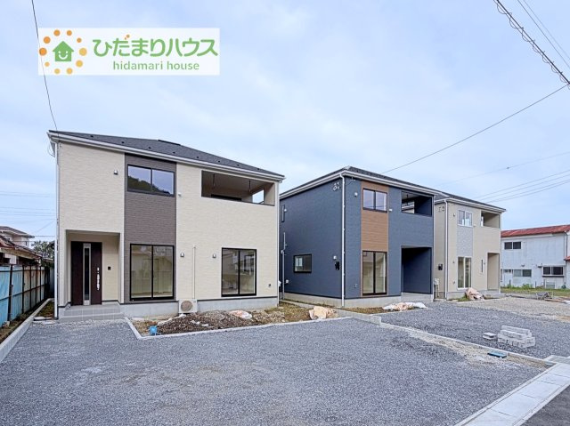 【外観】 | 土浦市小松第7　新築戸建　5号棟 | たっぷりの陽光と心地よい風が舞い込む住まい♪